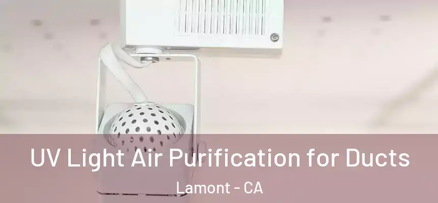  UV Light Air Purification for Ducts Lamont - CA